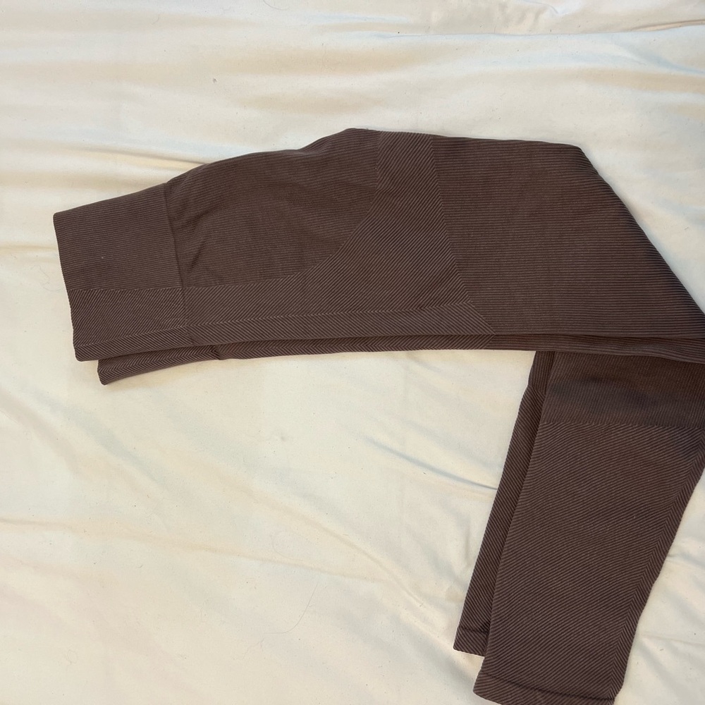 Joylab Brown Stretchy Leggings Full-Length